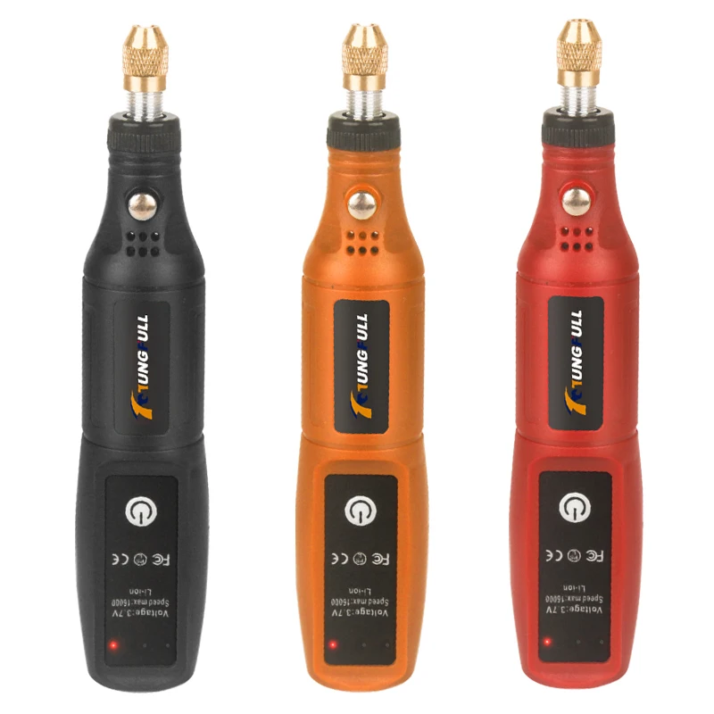 Mini Electric Drill USB Rechargeable Cordless Engraving Pen Dremel Tools Rotary Tool Wireless Hand Drill Mini Polishing Machine - Image 2