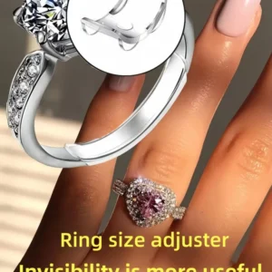 8PCS Invisible Soft Ring Spacers - DIY Ring Resizing Pads Jewelry Tools