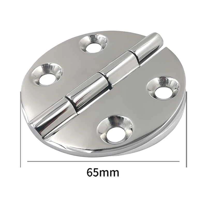 316 Stainless Steel Casting Hinge Flat Hinge Cabinet Doors For Windows 4 / 6 Holes Cast Strap Deck Hinge for Boat Hardware - Image 7