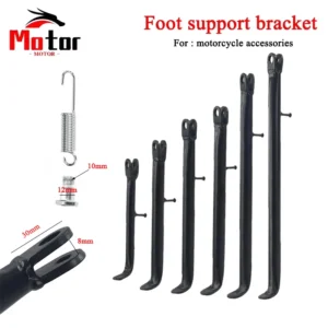 Motorcycle  Side Small Foot Frames 208 265 315 385 420mm Bracket Support Feet For   Dirt Pit Bike KAYO