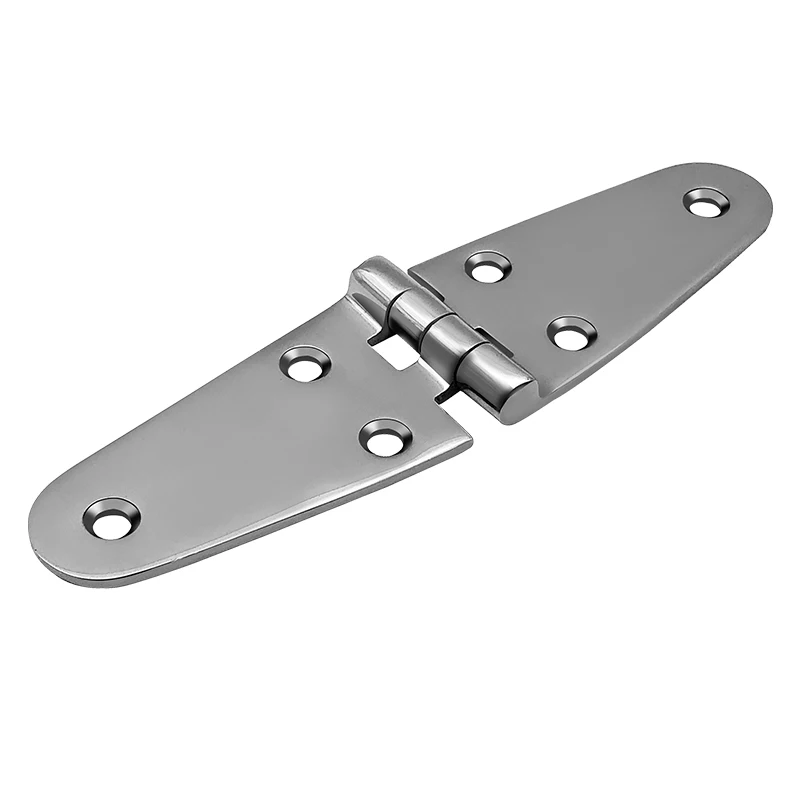316 Stainless Steel Casting Hinge Flat Hinge Cabinet Doors For Windows 4 / 6 Holes Cast Strap Deck Hinge for Boat Hardware - Image 4