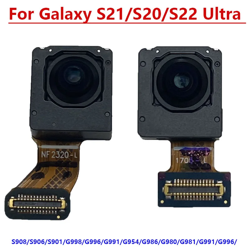 Replacement Front Facing Camera Module Flex Cable For Samsung Galaxy S20 S21 S22 Plus Ultra S908 G998 G988 G988B S908 S901 S906