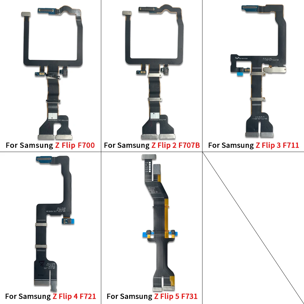 Main Board Motherboard Connector LCD Flex Cable Ribbon Replacement For Samsung Z Flip 2 3 4 5 6 7 F1707B F711 F721 F731 F700 - Image 4