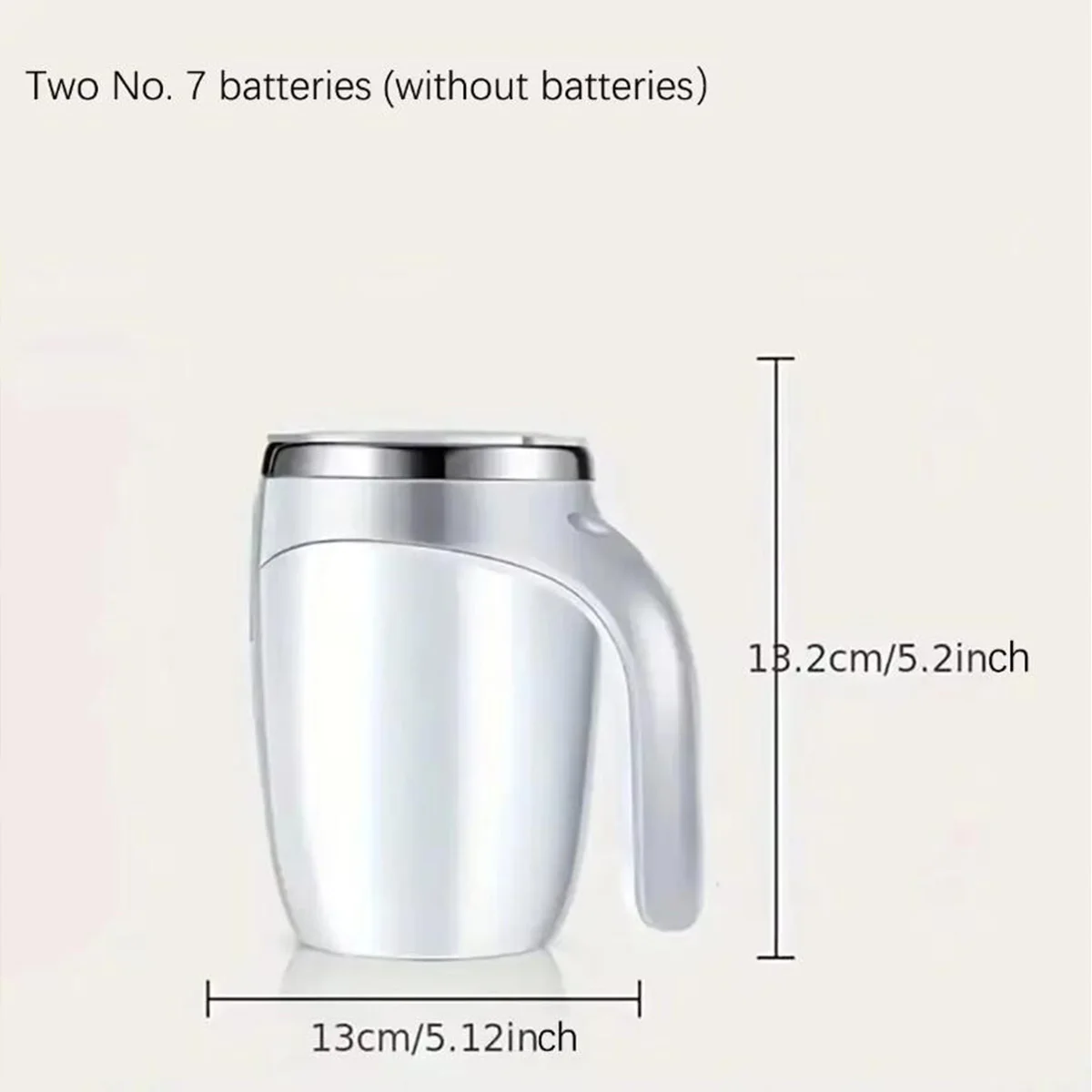 1 automatic mixing cup magnetic coffee cup (battery not included, self equipped), waterproof automatic mixing cup, suitable for - Image 6