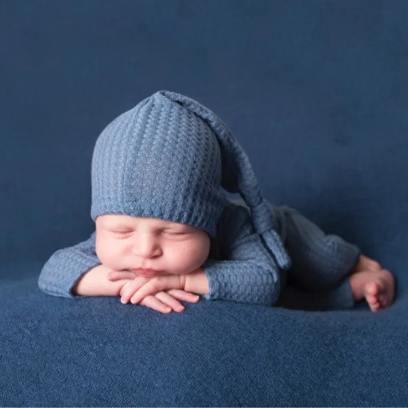 Newborn Photography Props Baby Romper Bodysuits Outfit Photography Studio Shoot Newborn Photo Outfits - Image 3