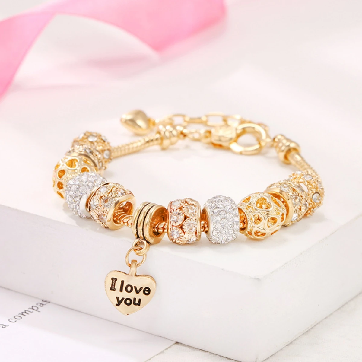1 Women's Fashion Panjiadorado Element Love Bracelet, Suitable for Dating, Travel Banquets, Parties, Festivals, Fashion Gifts - Image 8