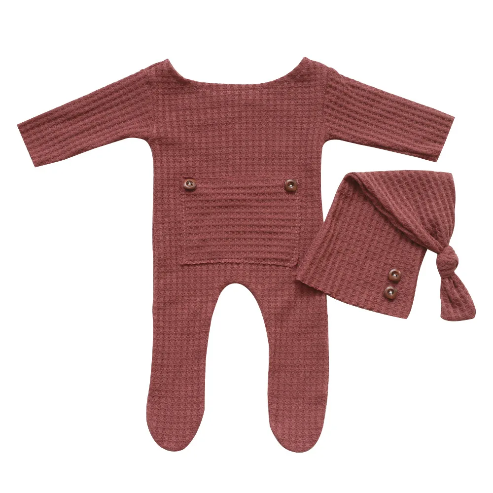 Newborn Photography Props Baby Romper Bodysuits Outfit Photography Studio Shoot Newborn Photo Outfits - Image 7