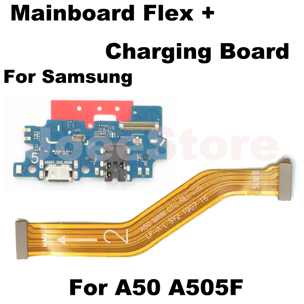 Fast Charger Main Charging Port Board For Samsung A51 A71 A70 A50 A31 A30 A20 A10 A50S Motherboard Connect USB Dock Flex Cable - Image 5