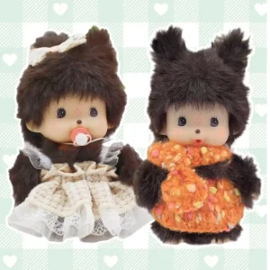 Kawaii Kindergarten Mochi Doll 15cm PP Cotton Monkey Plush Doll Hand Puppet Bag Pendant Charm Gift Plush Toy
