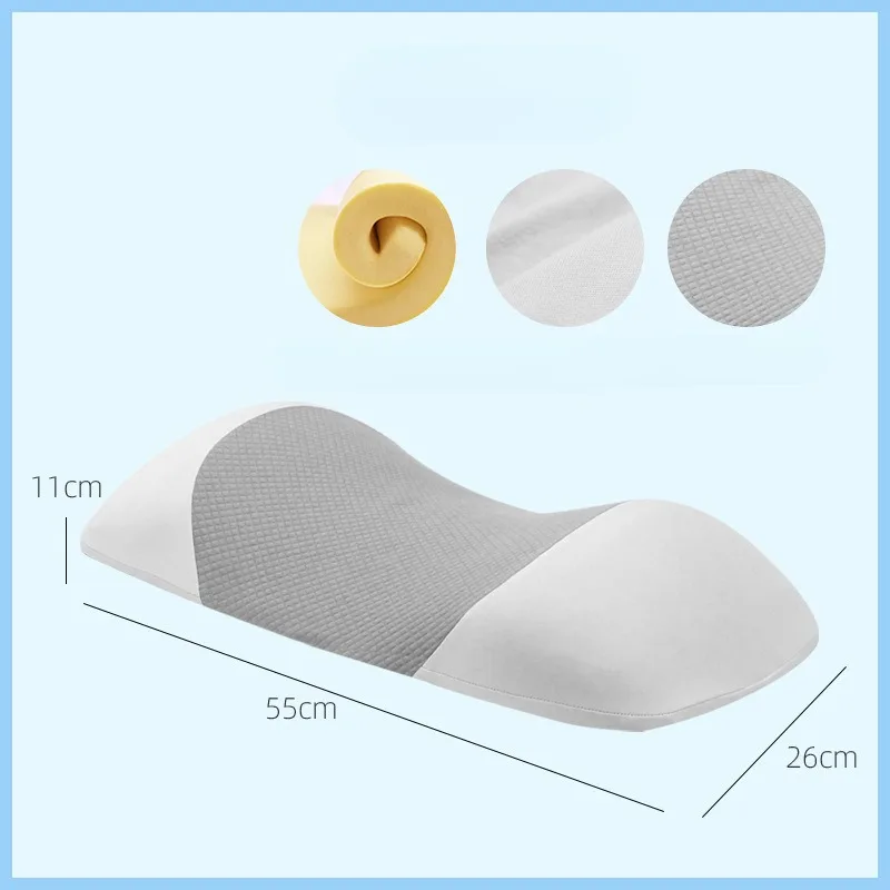 Lumbar Support Pillow for Sleeping Memory Foam Back Lumbar Support Cushion Back Support Bed Pillow Waist Support Back Sleepers - Image 4