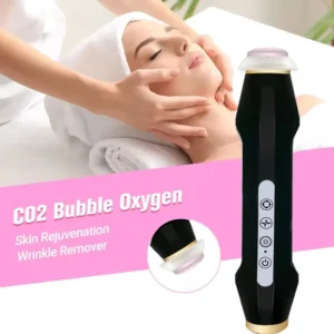 2025 New Design - Portable CO2 Oxygen Bubble Pen Rechargeable Exfoliate Device Handheld Facial Clean Machine SPA Beauty Capsules