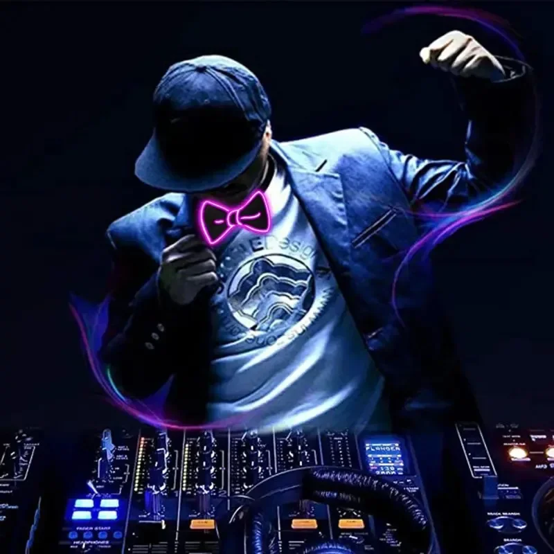 NEW Suspenders with Bow Tie LED Lights Woman Hangers for Men Suspenders for Pants Suspenders Men Motorcycle Pants Belt SD01 - Image 4