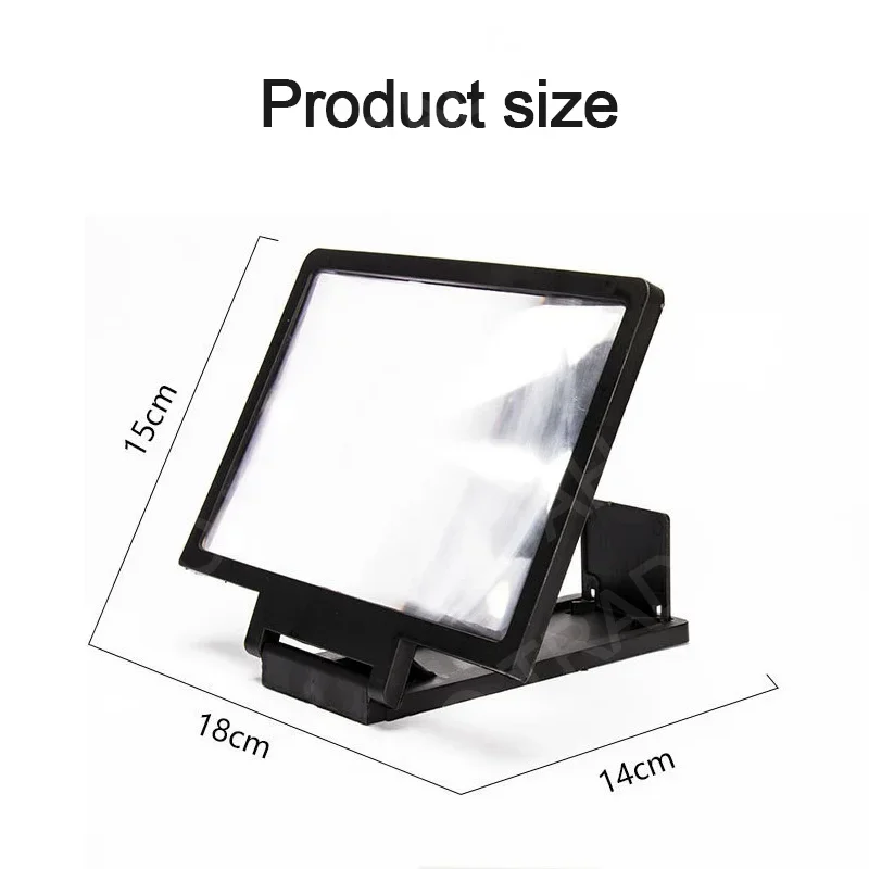 3D HD Mobile Phone Screen Amplifier Stand - Video Magnifier Enlarged Screen Holder for Enhanced Movie Watching Experience - Image 5