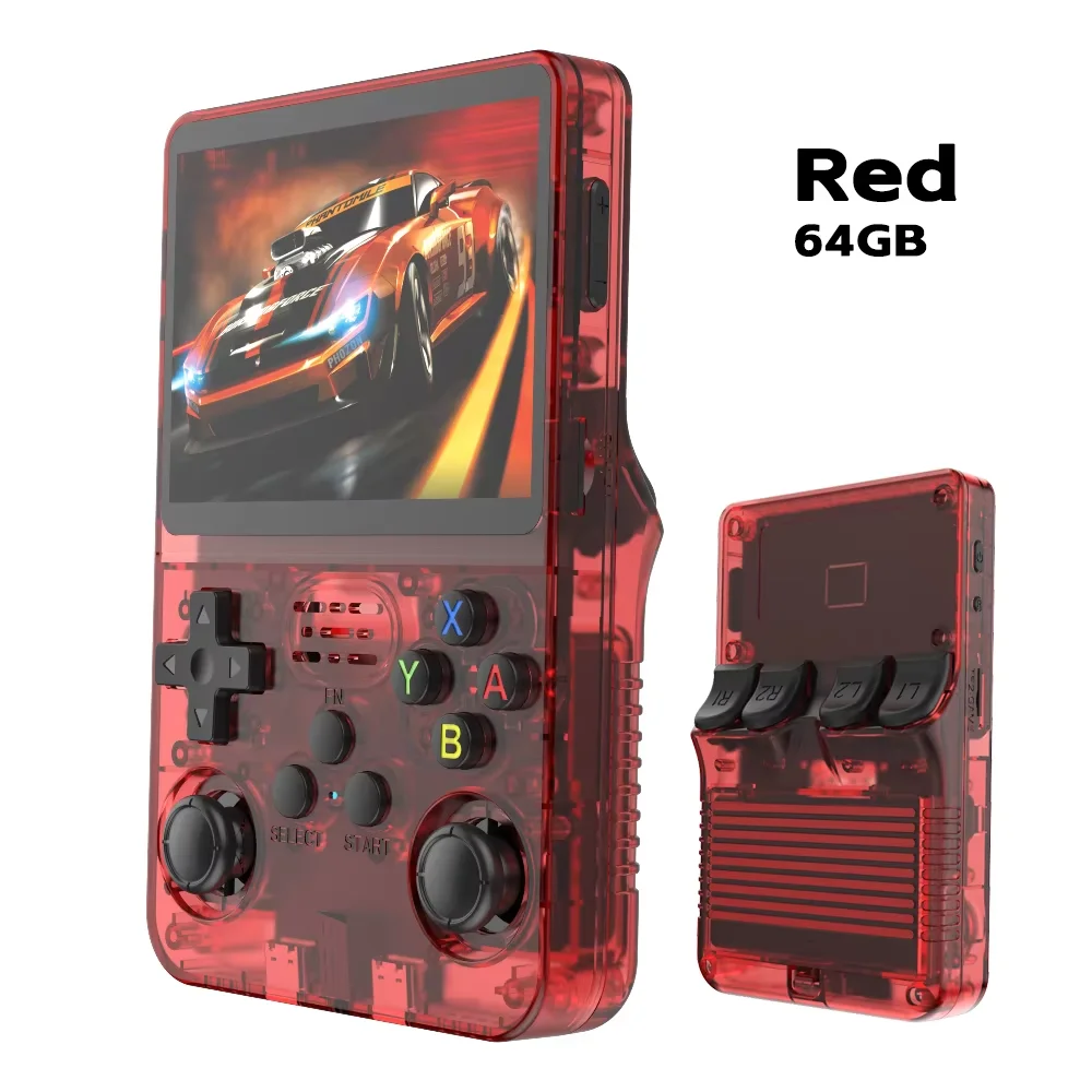 R36S Retro Handheld Video Game Console ARKOS System 3.5 Inch IPS Screen Classic Portable Pocket Video Player 128G Games Boy Gift - Image 24