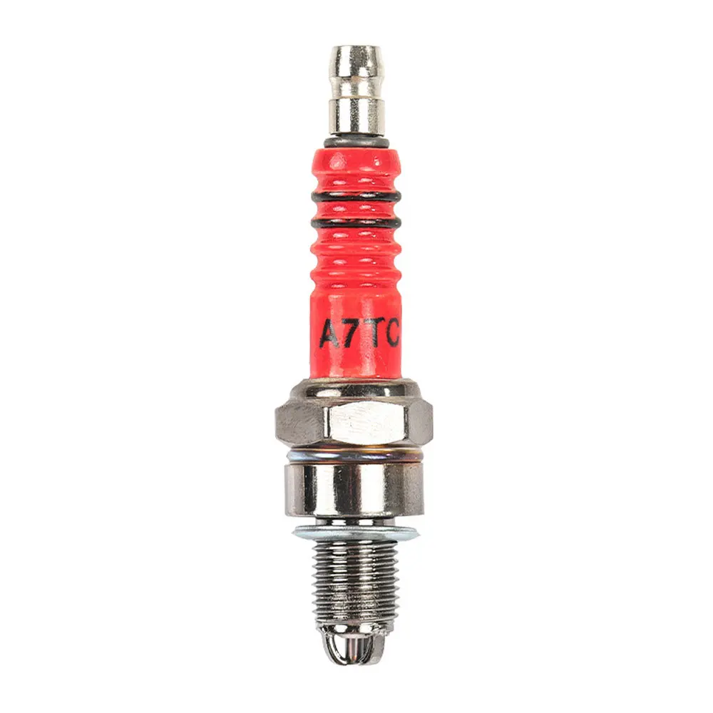 Racing 3 Triple Electrode Spark Plug A7TC For GY6 50CC 110CC 125CC 150CC ATV Scooter Dirt Bike Go Kart Motorcycle Accessories - Image 2