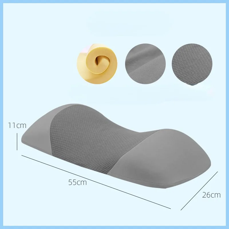 Lumbar Support Pillow for Sleeping Memory Foam Back Lumbar Support Cushion Back Support Bed Pillow Waist Support Back Sleepers - Image 8