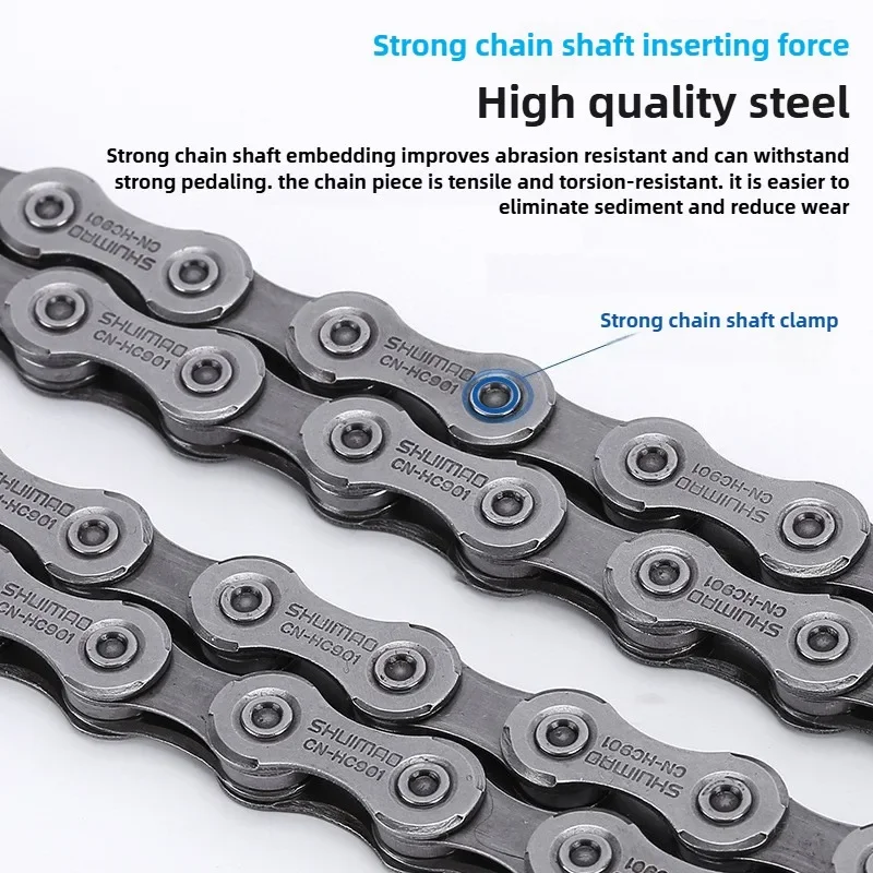 6/7/8/9/10/11/12 Speed Bicycle Chain 10v 11v 12v 116/126L MTB Mountain Bike Original Chains Bicycle Parts Bike Accessories - Image 3