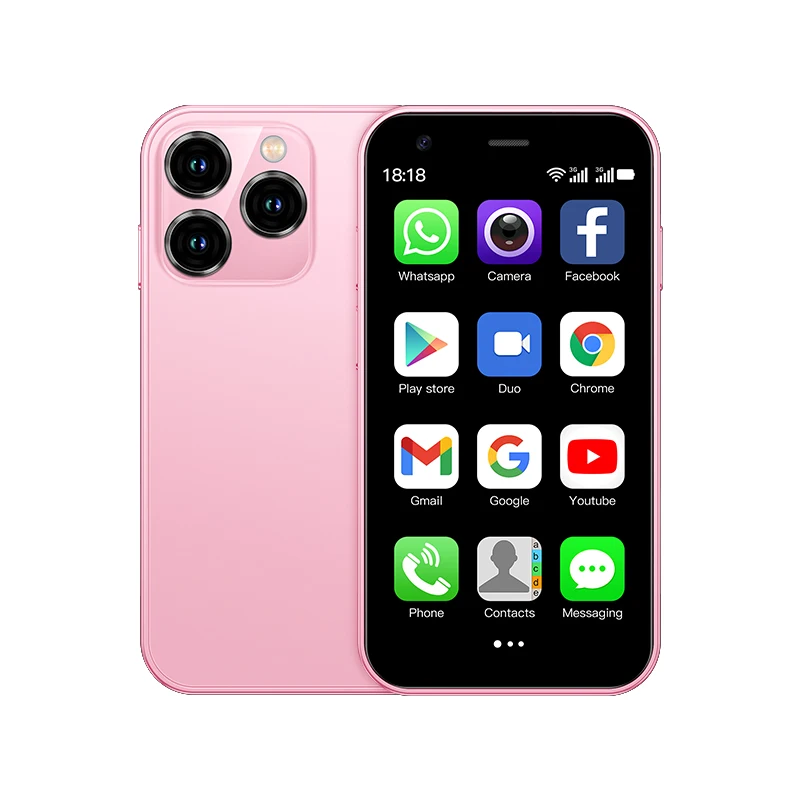 SERVO 15SE Mini Smartphone 3G WCDMA Android System WiFi Hotspot Play Store 3.0" Display Small Palm Smart Phones Dual SIM Standby - Image 13