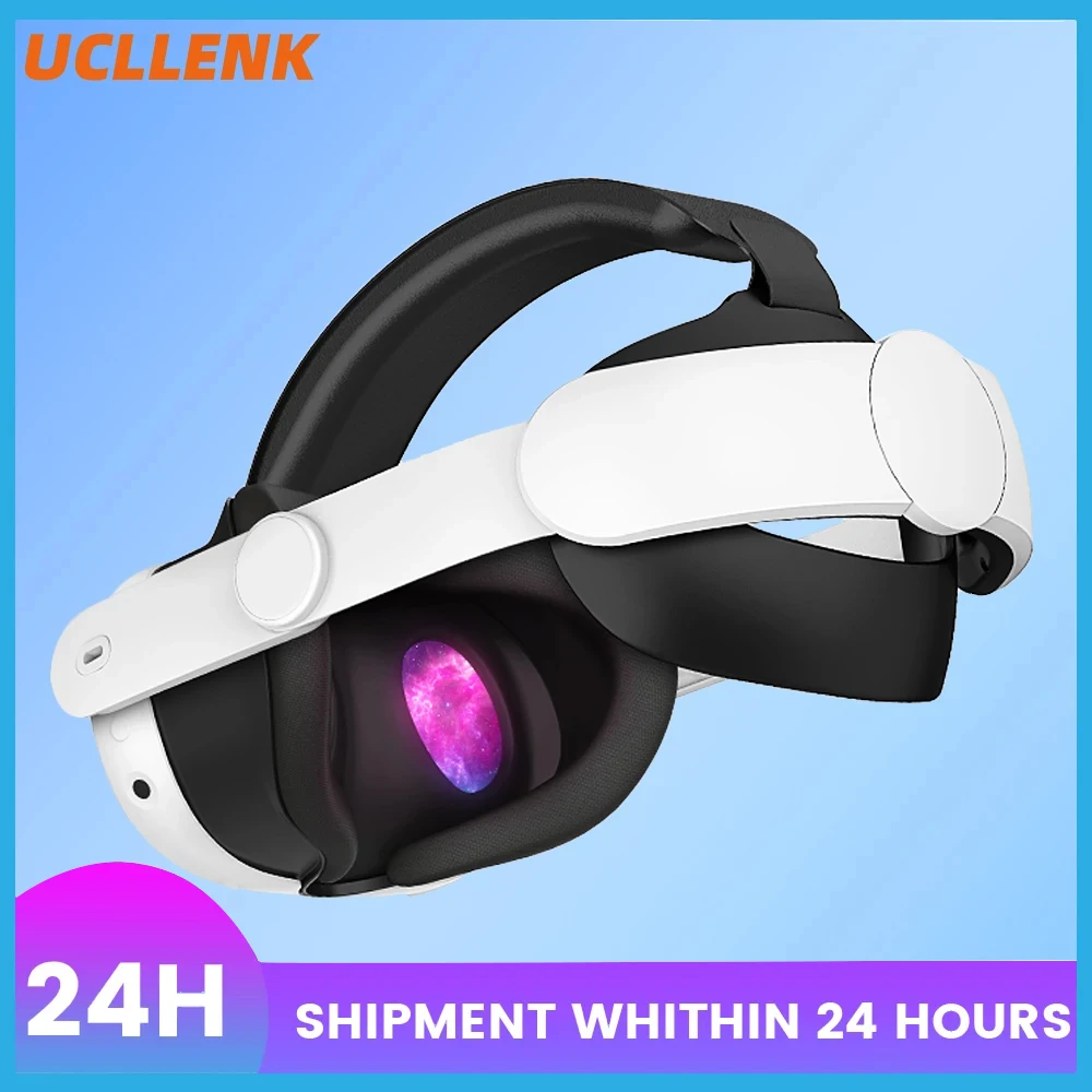 Adjustable Elite Head Strap for Quest 3/3S Comfortable to Wear for Meta Quest 3S/3 Headstrap Replacement VR Headset Accessories