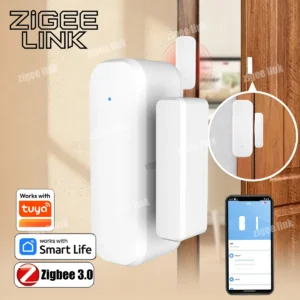 Zigbee 3.0 Door Window Sensor Open Closed Detector Smart Home Alarm Security Protection  Need Tuya Zigbee Gateway Hub