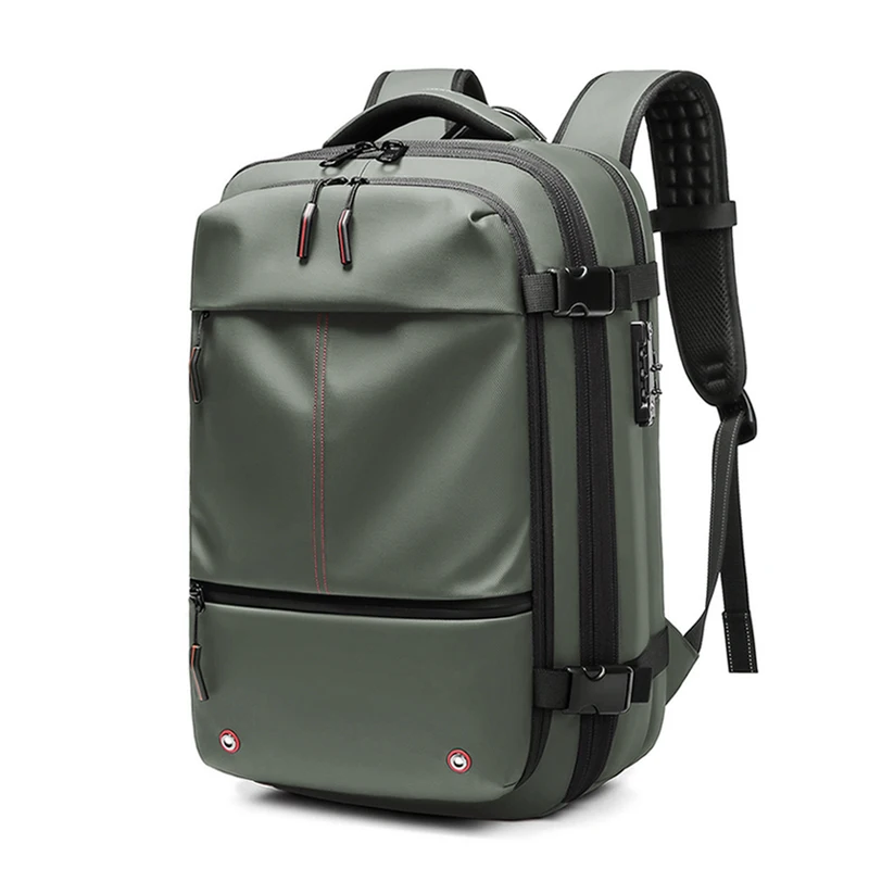 Travel Men 17 inch Laptop Backpack vacuum compression Backpack Business Large Capacity school Backpack expand outdoor backpack - Image 13