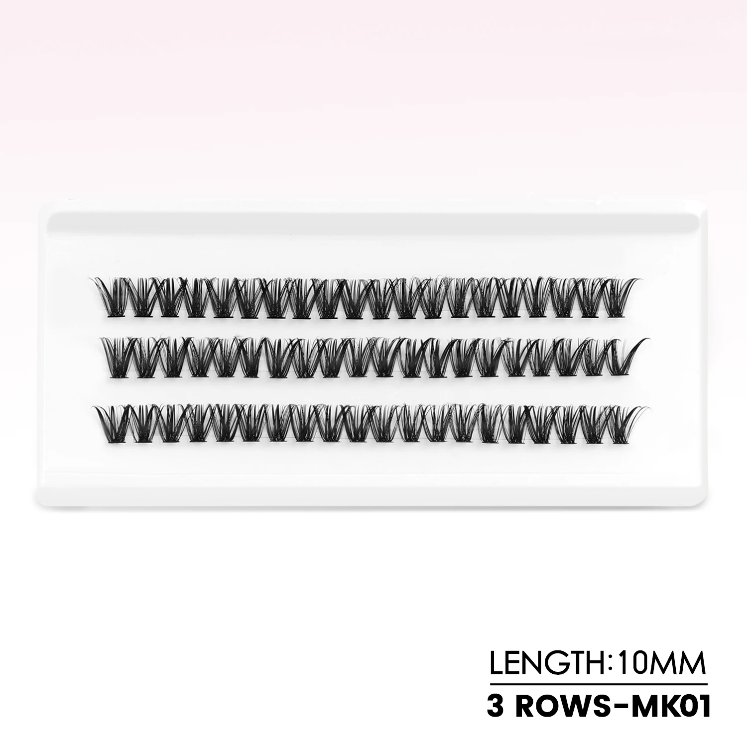 WOSHEER Lashes Cluster Kit Cat Lashes DIY Natural Eyelash Extension Kit Lash Bond & Seal Eyelash Clusters Set Makeup - Image 14