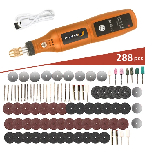 Mini Electric Drill USB Rechargeable Cordless Engraving Pen Dremel Tools Rotary Tool Wireless Hand Drill Mini Polishing Machine - Image 20