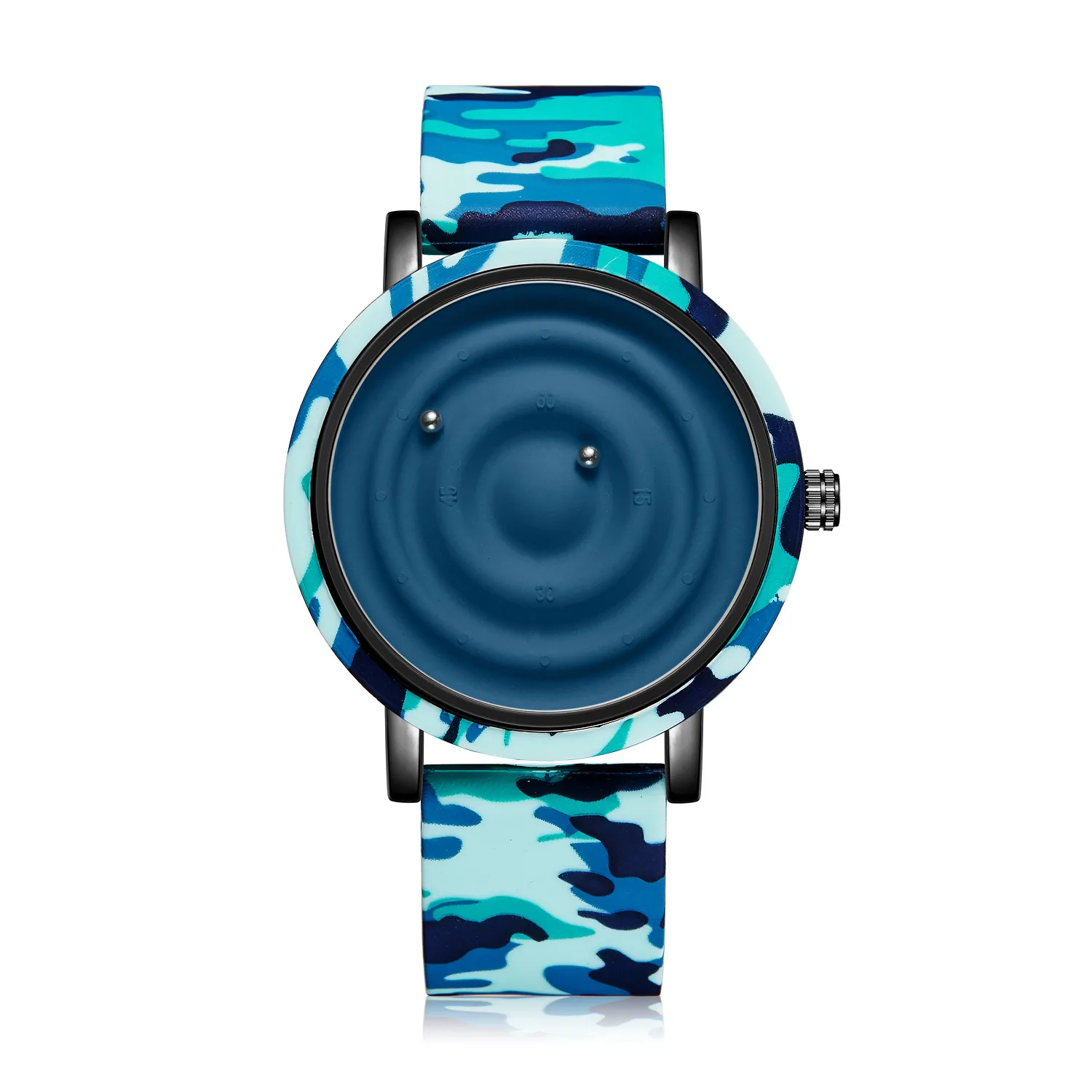 Personalized fashionable floating magnetic pointer free ball bearing creative simple waterproof quartz watch student women men - Image 12
