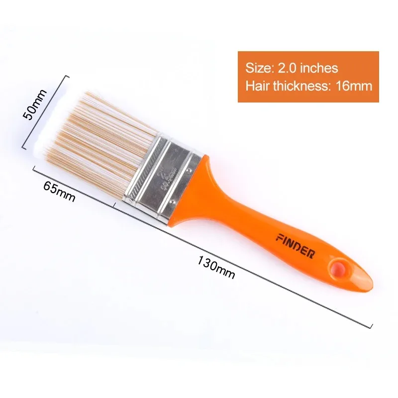 Home Improvement Wall Paint Brush PET Soft Bristle Durable Cleaning Brush ABS Handle Home Decoration Oil Painting Brush Tools - Image 11