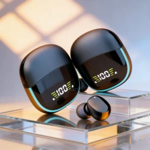 NEW TWS Fone Bluetooth Headphones with Mic LED Display Earbuds Wireless Bluetooth Headset Noise Cancelling Earphones