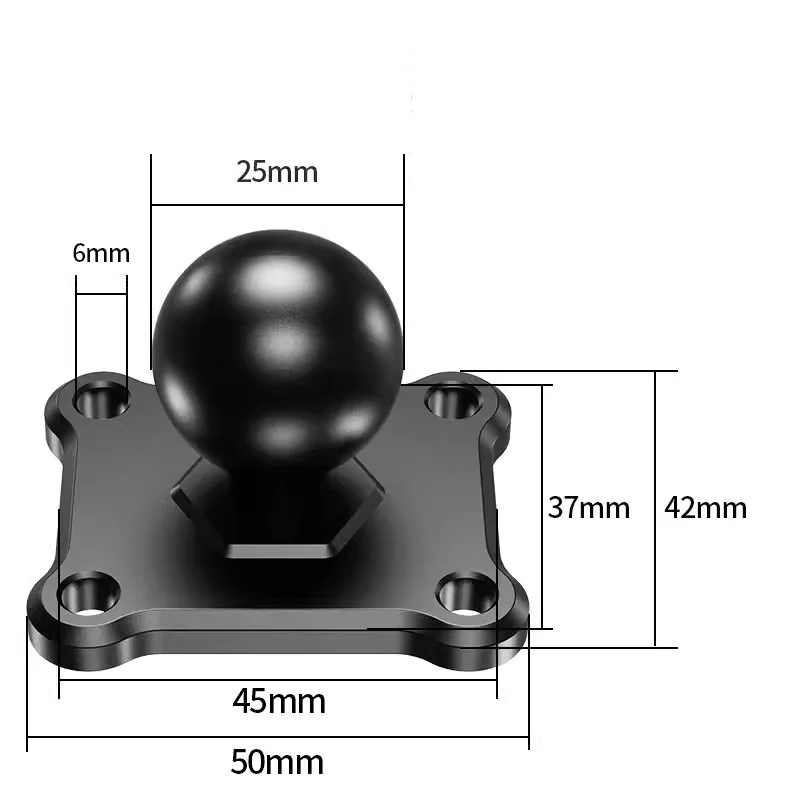1 inch Ball Head Adapter Mount Base Motorcycle Handlebar Rearview Mirror Bracket for DJI GoPro Insta360 Action Camera Accessory - Image 16