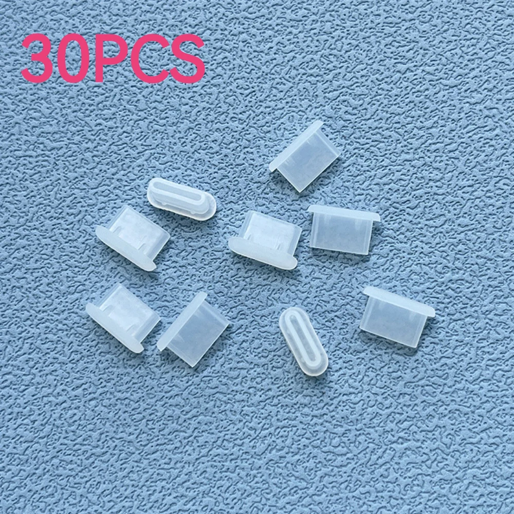 10/30/50PCS Type-C Silicone Dust Plugs Phone USB Charging Port Protector Cover Type C Anti-dust Cap for Samsung Xiaomi Huawei - Image 15