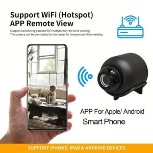 X5 HD Mini Camera WiFi Baby Monitor Indoor Safety Security Surveillance Camcorder IP Cam Audio Video Recorder