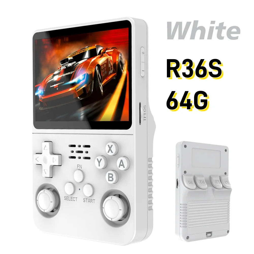 R36S Retro Handheld Video Game Console ARKOS System 3.5 Inch IPS Screen Classic Portable Pocket Video Player 128G Games Boy Gift - Image 19
