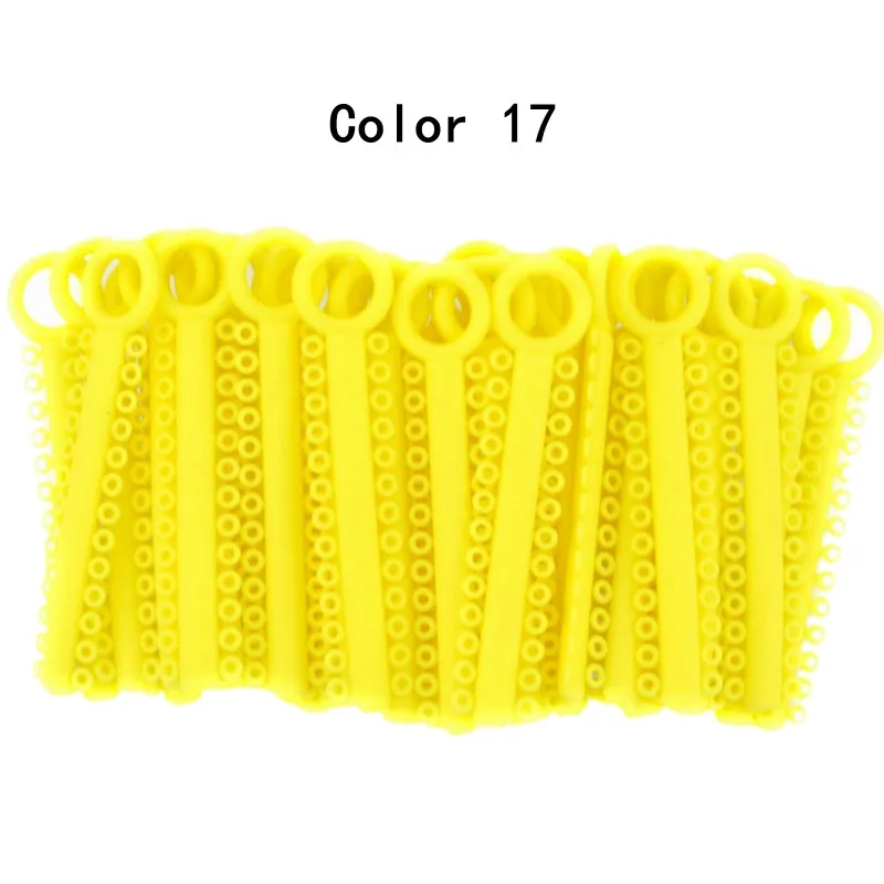 20Sticks=520PCS Dental Orthodontic Elastic Ligature Ties Rubber Bands for Teeth Braces Dentistry Elastomeric Ring Leagues Lab - Image 18