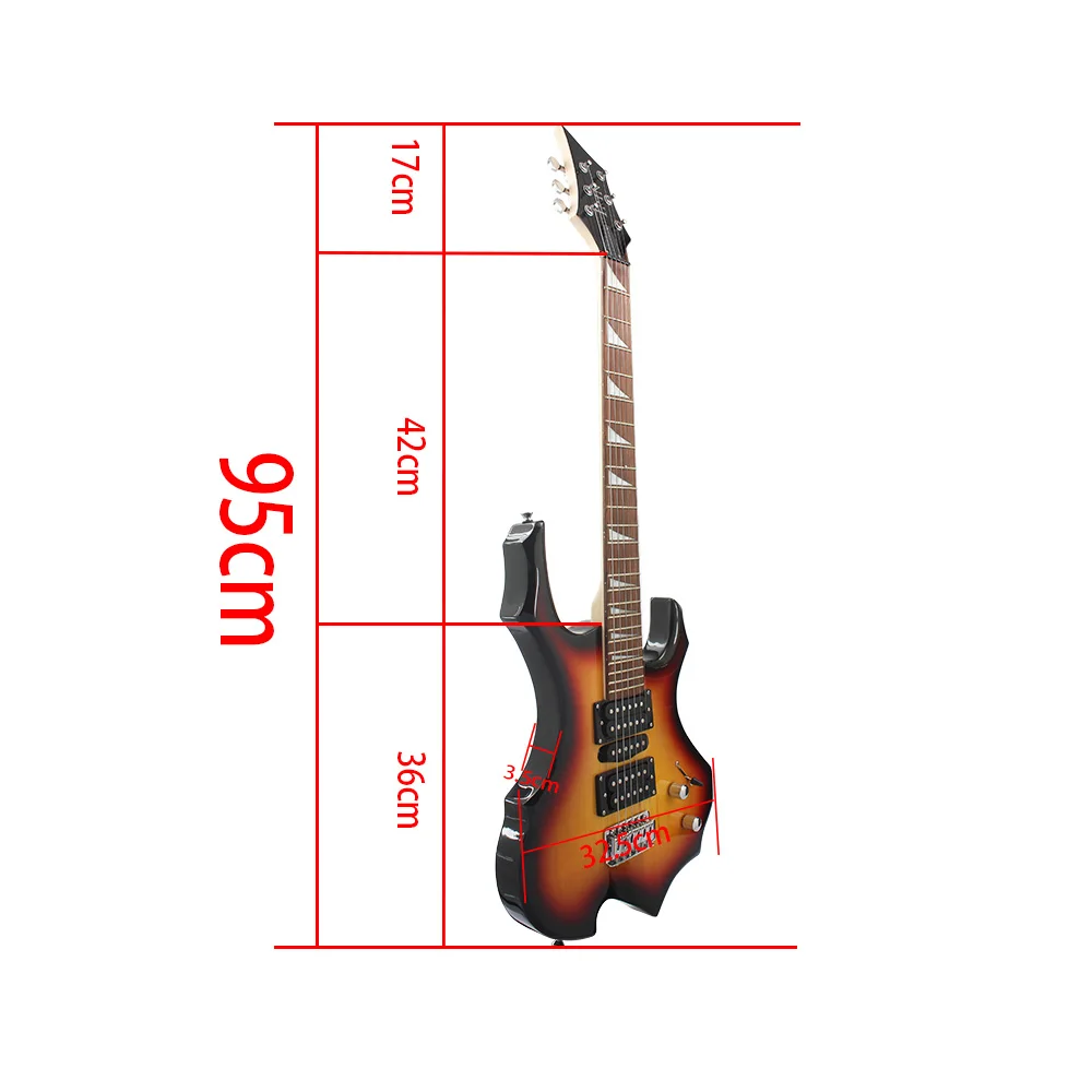 IRIN Electric Guitar 24 Frets 6 Strings Maple Body Multi-color Electric Guitar Guitarra with Bag Wrench Set Guitar Accessories - Image 3