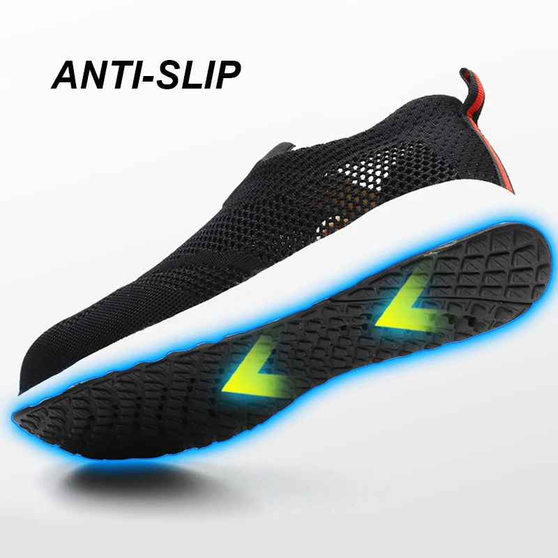 Steel Toe Shoes For Women Summer Breathable Safety Shoes Lightweight Comfortable Non Slip Work Shoes Steel Toe Sneaker For Man - Image 2