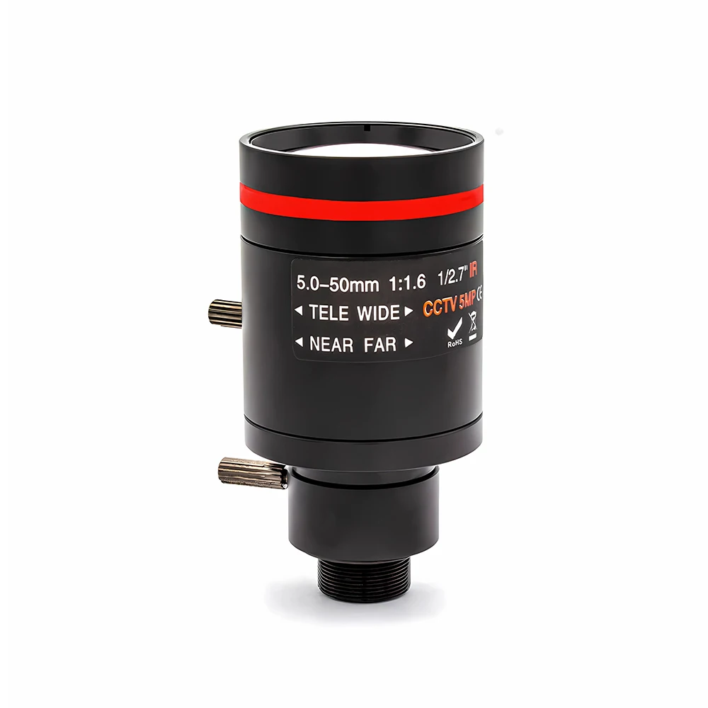 WGWK HD 5MP Varifocal M12 Mount Lens 5-50mm 1/2.7" IR Filter Manual Focus And Zoom For CCTV Security Camera Long Distance View - Image 7