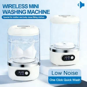 Portable Wireless Laundry Cup Low Noise Mini Electric Washing Machine for Underwear Socks Mother & Baby Close Fitting Clothes