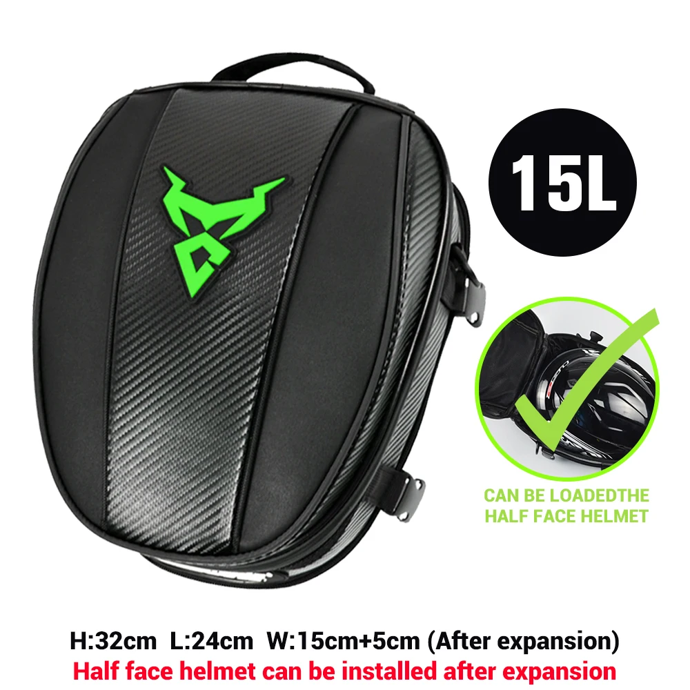 Motocentric Waterproof Motorcycle Tail Bag Multifunction Motorcycle Rear Seat Bag High Capacity Motorcycle Bag Rider Backpack - Image 11