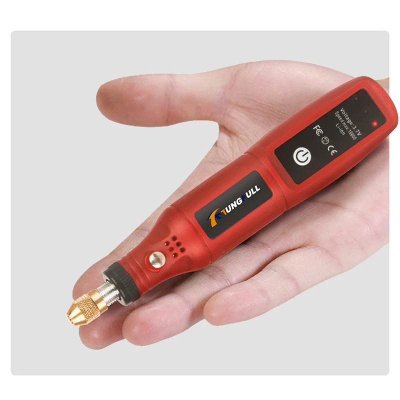 Mini Electric Drill USB Rechargeable Cordless Engraving Pen Dremel Tools Rotary Tool Wireless Hand Drill Mini Polishing Machine - Image 6
