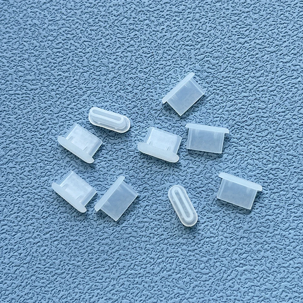 10/30/50PCS Type-C Silicone Dust Plugs Phone USB Charging Port Protector Cover Type C Anti-dust Cap for Samsung Xiaomi Huawei - Image 6