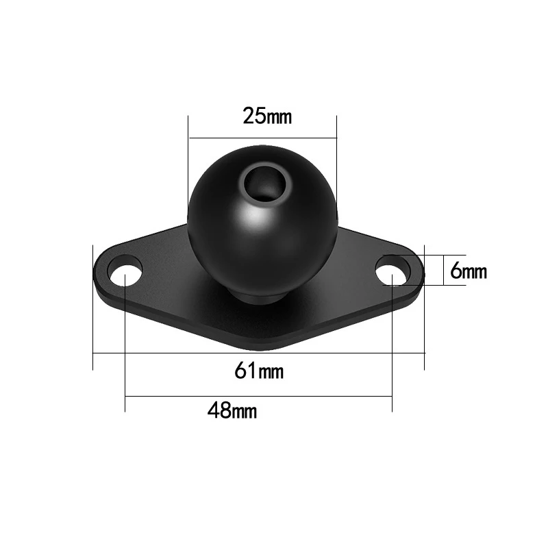 1 inch Ball Head Adapter Mount Base Motorcycle Handlebar Rearview Mirror Bracket for DJI GoPro Insta360 Action Camera Accessory - Image 14