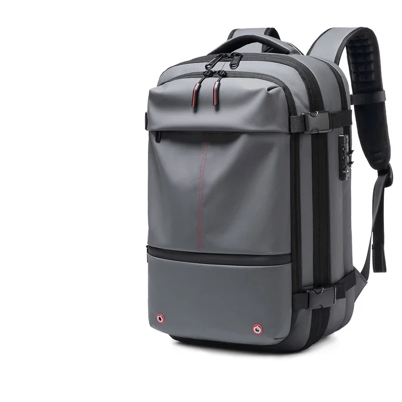 Travel Men 17 inch Laptop Backpack vacuum compression Backpack Business Large Capacity school Backpack expand outdoor backpack - Image 5