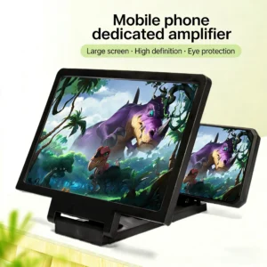 3D HD Mobile Phone Screen Amplifier Stand - Video Magnifier Enlarged Screen Holder for Enhanced Movie Watching Experience