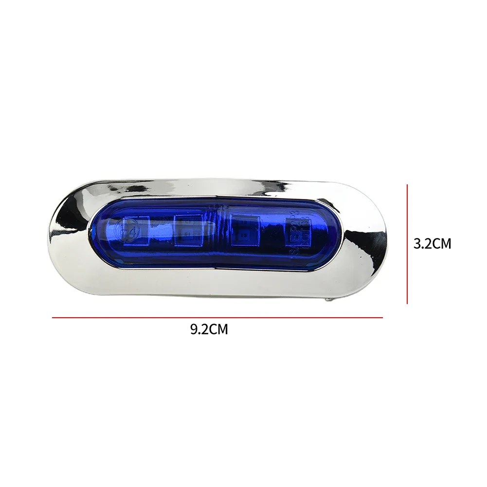 2-4Pcs 12V-24V Boat Navigation LED Boat Navigation Lights Waterproof for Marine Yacht Boat Signal Lamp - Image 6