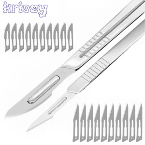 Carbon Steel Surgical Scalpel Blades+Handle Scalpel DIY Cutting Tool PCB Repair Animal Surgical Knife Dropshiping Surgical Knife