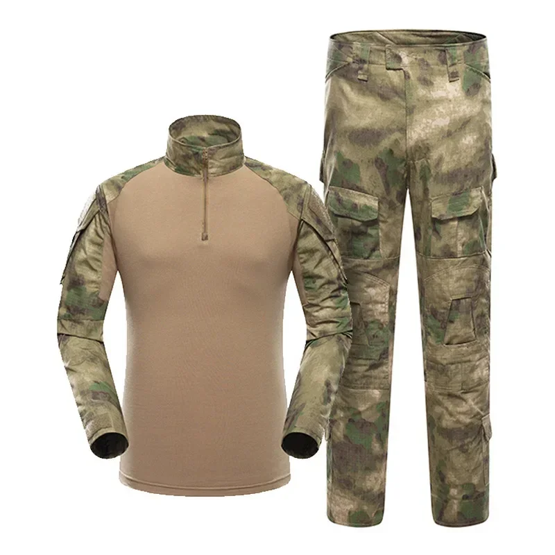 Camo Tactical Uniform Airsoft Ripstop Suit Multi Pocket Suits Hunting Pants Men Trainning Shirts Airsoft Paintball Clothes Sets - Image 19