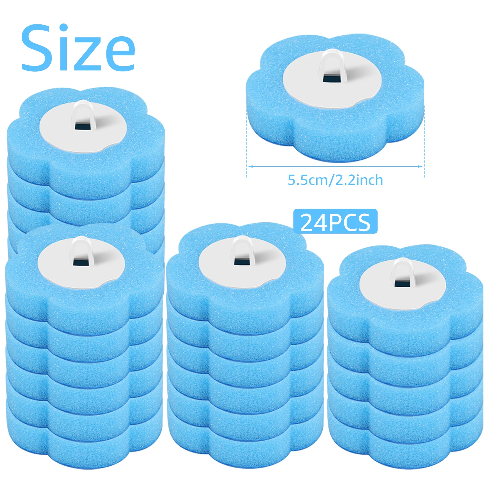 18/36Pcs Disposable Toilet Brush Wall Mounted Toilet Brush with Replacement Head Cleaning Set Home Bathroom WC Accessories - Image 14