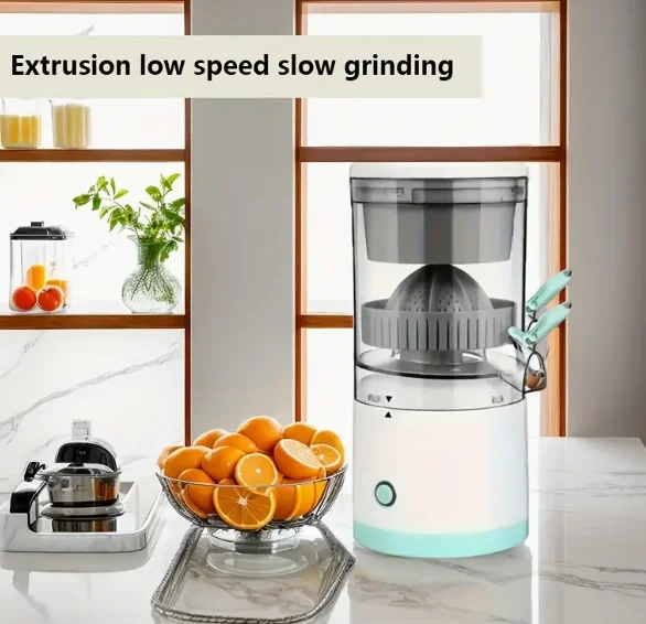 Electric juicer for separating dregs and juice Portable household+orange juice machine Fresh squeezing is super practical. - Image 4